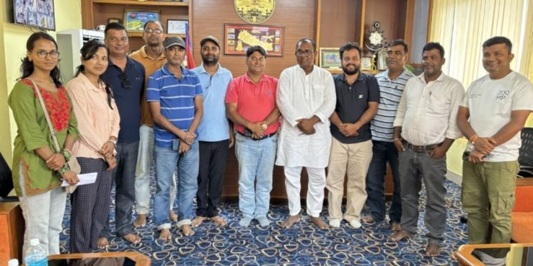कानुनी प्रक्रिया पूरा गर्दै पत्रकार महासंघ मधेस प्रदेशले जग्गा लिजमा लिएको हो : मेयर मनोज साह