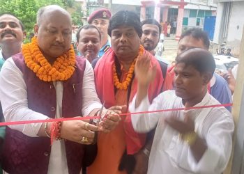 मुख्यमन्त्री सतिश कुमार सिंहद्वारा गौर स्थित प्रादेशिक अस्पतालमा मातृ शिशु स्वास्थ्य (एमसिएच) क्लिनिक र चमेना गृहको उद्घाटन