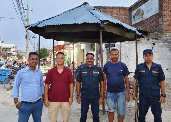 जेनजी आन्दोलनमा क्षति पुगेका प्रहरी चौकी र बिट पुनर्निर्माणमा जीवन विकास लघुवित्तको शाखा कार्यालय जनकपुर र सबैलाको सहयोग