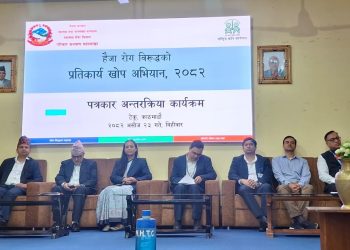 बारा र पर्सामा हैजाविरुद्धको खोप अभियान सञ्चालन गरिँदै