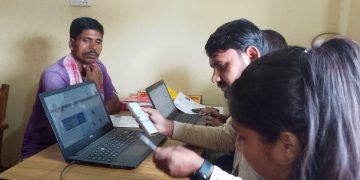 जनकपुरधाम वडा न.-१४ मा अनलाइन मतदाता नाम दर्ता,वडाबासी उत्साहित