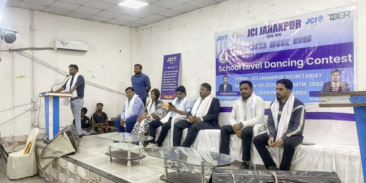 जेसिज सप्ताहको चौथो दिन जनकपुर जेसिज द्धारा स्कुल लेभल डान्सिङ कन्टेस्ट कार्यक्रम सम्पन्न