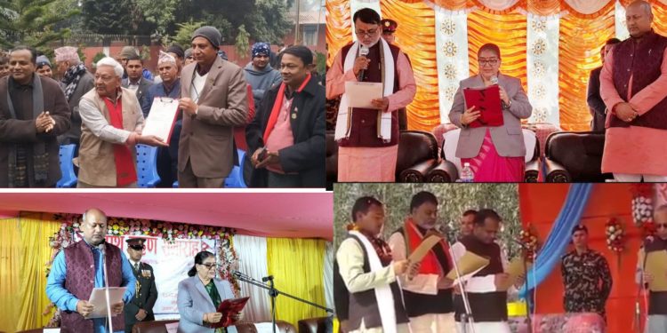 मधेशका अघिल्लो चार मुख्यमन्त्रीले चार छुट्टाछुट्टै स्थानमा लिएका थिए शपथ, छैन कानुनी बाध्यता