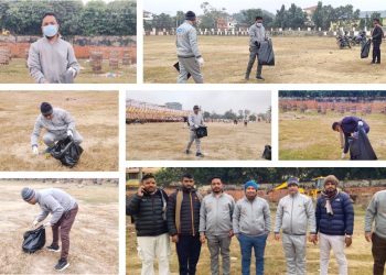 नेपाल जेसिजको ५२औँ राष्ट्रिय महाधिवेशन स्थल तिरहुतिया गाछीको फिल्डलाई जनकपुर जेसिज द्वारा सरसफाई