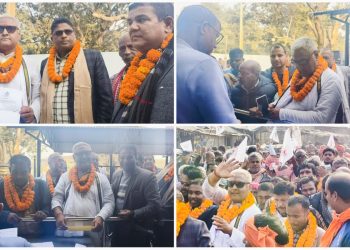धनुषा-२ मा एमालेका उमाशंकर अरगरियाले गराए उम्मेदवारी दर्ता