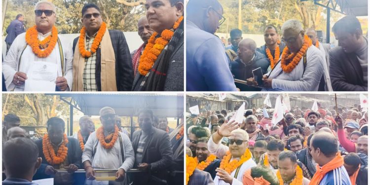 धनुषा-२ मा एमालेका उमाशंकर अरगरियाले गराए उम्मेदवारी दर्ता