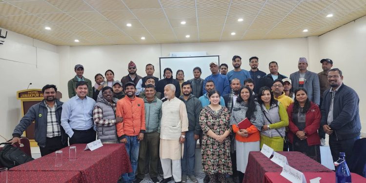 समुदाय स्तरमा नागरिक समाज सुदृढीकरणबारे अन्तरक्रिया कार्यक्रम जनकपुरधाममा सम्पन्न