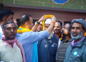 धनुषा -३ मा १२५ जनाले गरे राष्ट्रिय स्वतन्त्र पार्टीमा प्रवेश