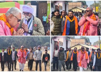 धनुषा–२ मा घरदैलो तथा भेटघाट अभियानमा अरगरिया तीव्र