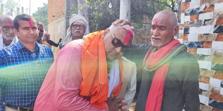 धनुषा–२ मा अरगरियाको घरदैलो अभियान तीव्र