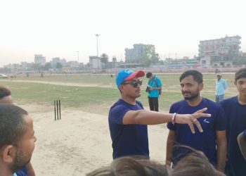 मनिषलाई सघाउन क्रिकेटर ज्ञानेन्द्र मल्ला जनकपुरमा