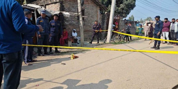 सर्लाहीमा गोली लागेर एक बालक घाइते