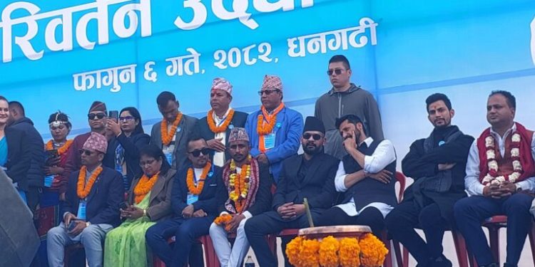 धनगढीमा पहिलो चुनावी सभामा बालेन शाहको भाषण : भोट नदिए हुन्छ, कामको लिष्ट दिनुहोस्