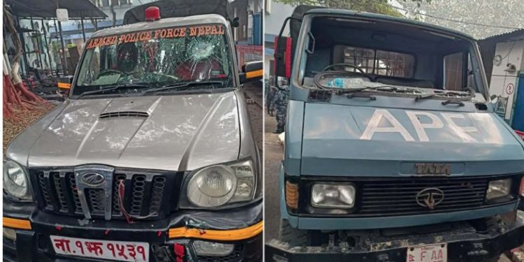 वीरगञ्जमा सशस्त्र प्रहरीमाथि आक्रमण गर्ने ४ पक्राउ