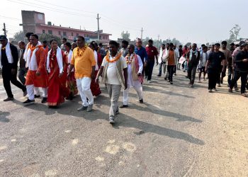 जुलीकुमारी महतोको घरदैलो अभियान तीव्र, धनुषा–३ मा चुनावी माहोल तातियो