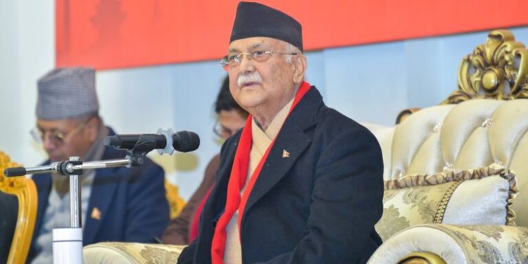 काठमाडौं फर्किएलगत्तै घोषणापत्र फाइनल गर्न व्यस्त ओली