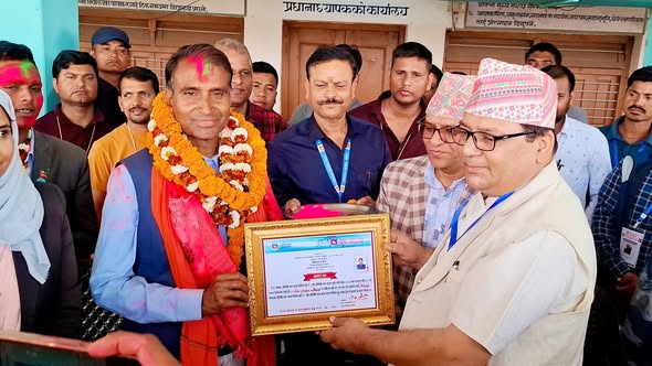 रौतहट १ बाट राष्ट्रिय स्वतन्त्र पार्टी (रास्वपा) का राजेश कुमार चौधरी निर्वाचित
