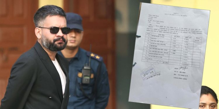 झापा–५ का निर्वाचित सांसद बालेन्द्र शाहद्वारा निर्वाचन खर्च सार्वजनिक
