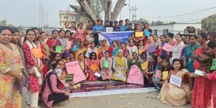 जनकपुरधाममा मनाईयो १६६औँ अन्तर्राष्ट्रिय श्रमिक महिला दिवस