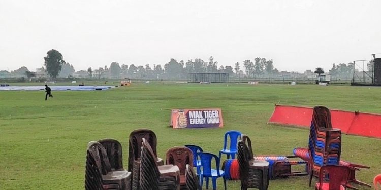 प्रधानमन्त्री कप क्रिकेट: पहिलो दिनका दुवै खेल वर्षाका कारण रद्द