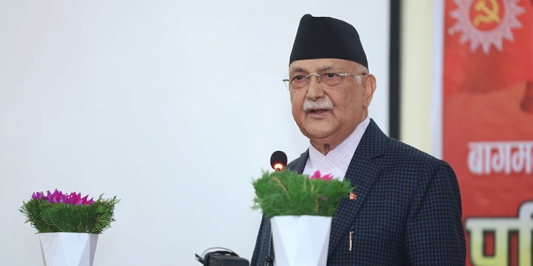 जनताप्रतिको सेवाभावमा कमी हुँदैन : अध्यक्ष ओली
