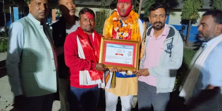 सिरहा ४ बाट राष्ट्रिय स्वतन्त्र पार्टी (रास्वपा) का तपेश्वर यादव निर्वाचित