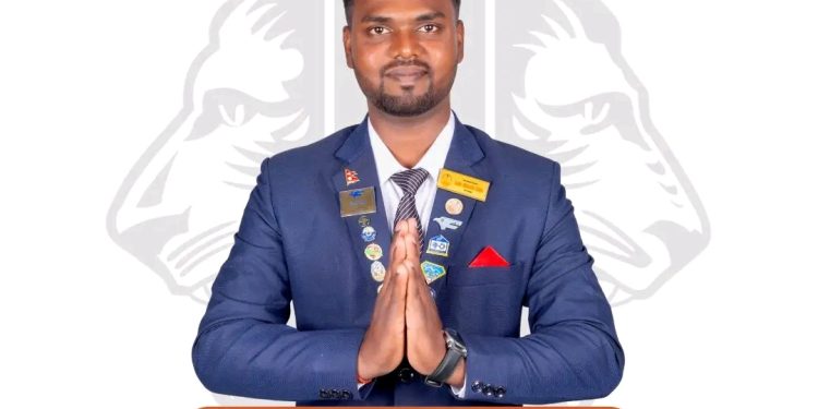 लियो क्लबको नेतृत्वमा मधेसबाट ऐतिहासिक उम्मेदवारी लियो आकाश साह मैदानमा