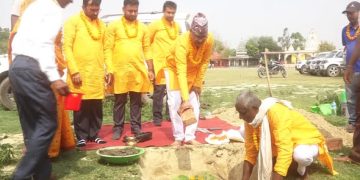 सिरहाको लहानमा क्रिकेट रङ्गशाला निर्माण सुरु