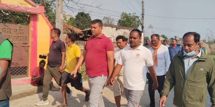 “एक दिन एक वडा” अभियान अन्तर्गत जनकपुरधाम–२५ मा रास्वपाको सक्रिय जनसम्पर्क, स्थानीयसँग प्रत्यक्ष संवाद