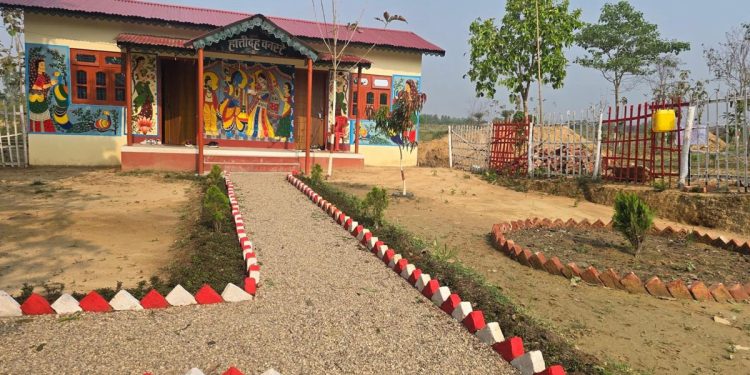 हात्तीदह सिमसारमा संरचना विस्तार