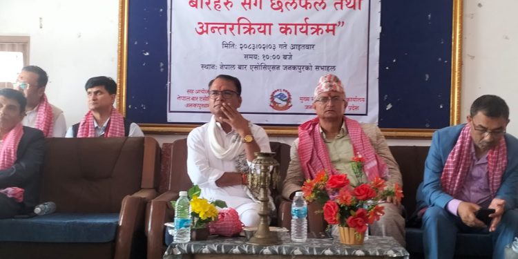 समावेशी सिद्धान्त बिनाको संघीयता बलियो हुन नसक्ने सभामुख रामअशिष यादवको भनाइ