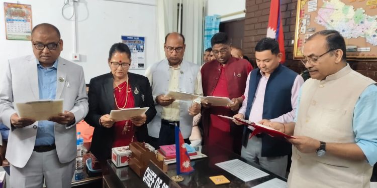मधेश प्रदेश सरकारको मन्त्रिपरिषद् विस्तार, ५ मन्त्रीले लिए शपथ