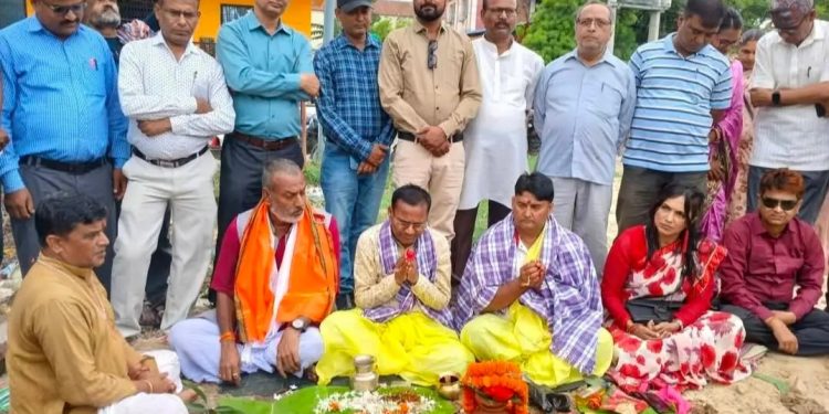 पत्रकार महासंघ मधेश प्रदेशको आफ्नै भवनको शिलान्यास