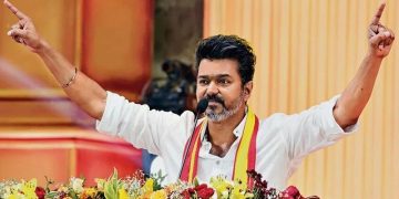 तमिलनाडुको मुख्यमन्त्रीको रूपमा शपथ लिए विजय थलपति,शपथ लिएसँगै विजयले गरे तीन निर्णय