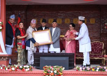 बितरण भयो राष्ट्रिय चलचित्र पुरस्कार, उनको स्विटर उत्कृष्ट फिल्म