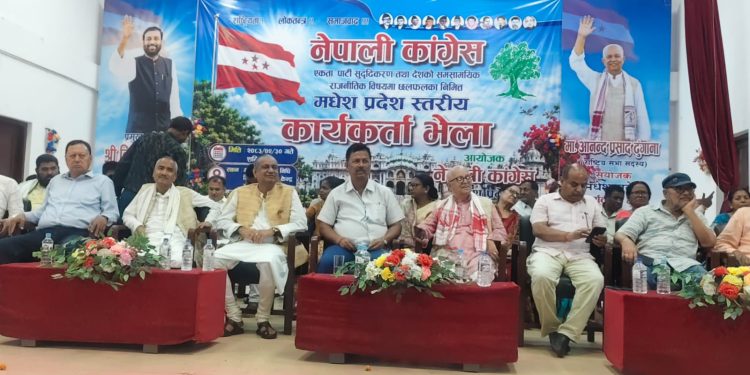 कांग्रेसभित्रको विभाजन अन्त्य गरी १५औँ महाधिवेशन एकताबद्ध रूपमा सम्पन्न गर्नुपर्छ : विमलेन्द्र निधि