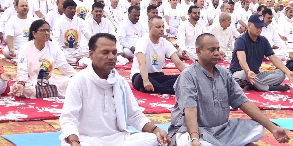 जनकपुरधाममा अन्तर्राष्ट्रिय योग दिवस–२०२६ विशेष योग शिविर सम्पन्न
