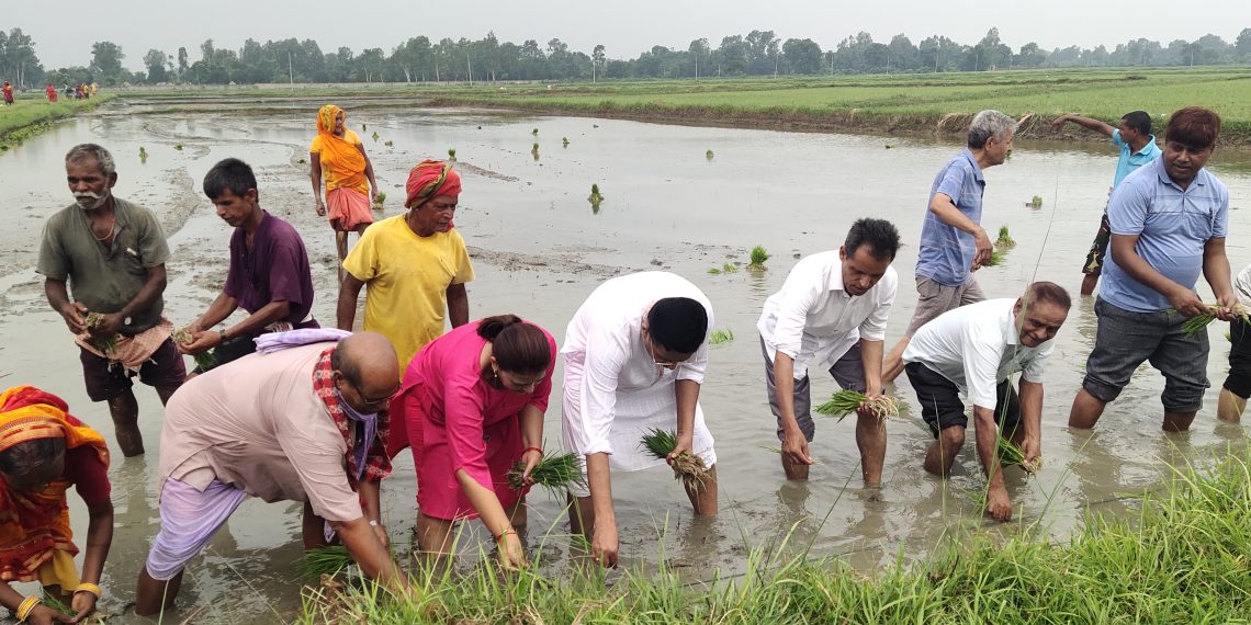 धनुषाको हर्दिनाथमा २३औँ राष्ट्रिय धान दिवस मनाईयो