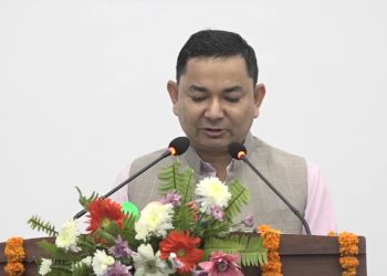 मधेस प्रदेशः अर्थमन्त्री भट्टराईले पेश गरे ४१ अर्ब १३ करोड ८६ लाखकाे बजेट