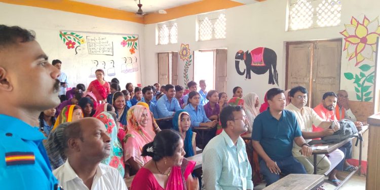 सरस्वती मा.वि. कनकपट्टीमा दिव्य विकास स्रोत केन्द्र (DDRC) ले गर्‍यो विद्यालय,सामुदायिक प्रहरी साझेदारी र लैङ्गिक सेवा प्रदायकहरू बीच अन्तरक्रियात्मक संवाद