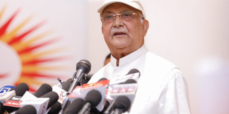 लोकतन्त्र अपहरणमा छ, बामपन्थी तथा देशभक्त शक्तिबीच कार्यगत एकता जरूरीः ओली