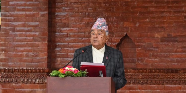 नेपालीहरूको जीवन दर्शन नै सेवा र करुणाबाट अभिप्रेरितः राष्ट्रपति पौडेल