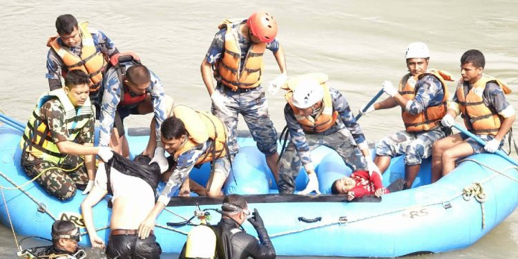 पूर्वतयारी सहित मनसुनजन्य विपद् व्यवस्थापनमा नेपाल प्रहरी