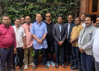 अम्भु प्रसाद साह नेतृत्वको टोलीद्वारा काठमाडौंमा उच्चस्तरीय भेटघाटमा