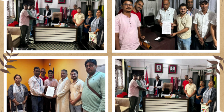 चिकित्साजन्य फोहर व्यवस्थापनको माग गर्दै मन्त्री र प्रमुख जिल्ला अधिकारीलाई ध्यानाकर्षण पत्र