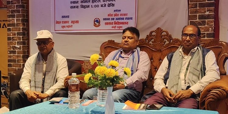 स्वास्थ्य प्रवर्द्धन सम्बन्धि मिडियाहरुका लागि सञ्चार तथा पैरवी कार्यक्रम