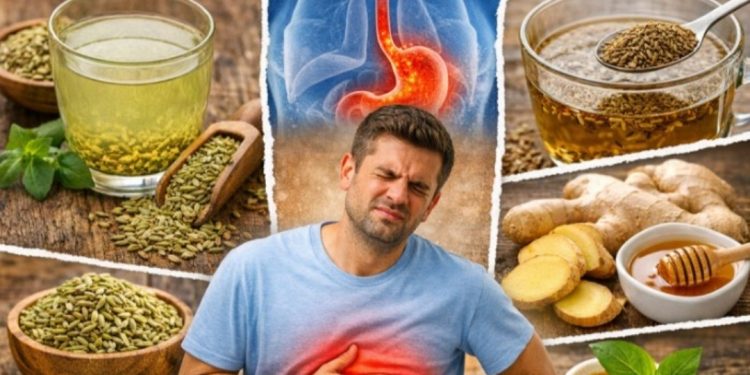 पेट पोल्ने समस्या र ग्याँसले सताएको छ ? भान्सामा पाइने यी ५ सामग्रीले दिनेछ तत्काल राहत