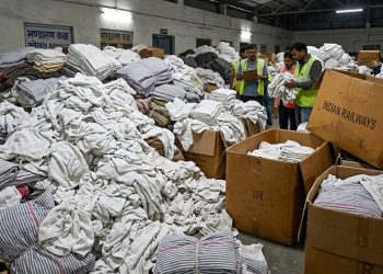 भारतीय रेल्वेवाट ४६ लाख ५४ हजार तौलिया र ४१ लाख १३ हजार तन्ना चोरी