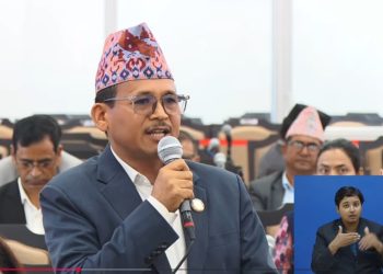 मिडिया हाउस अगाडी गाडी राखेकोमा एमाले र नेकपाको संसदमा बिरोध