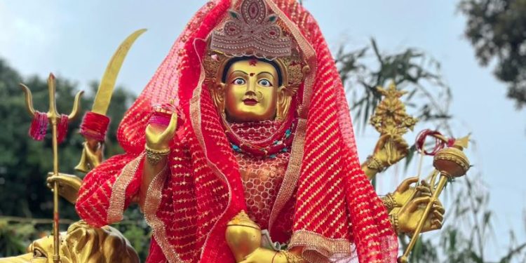 म्याग्दी मालिकाको बिम गाउँमा पाथीभरा माताको मन्दिर स्थापना